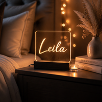 ACRYLIC NAME LAMP