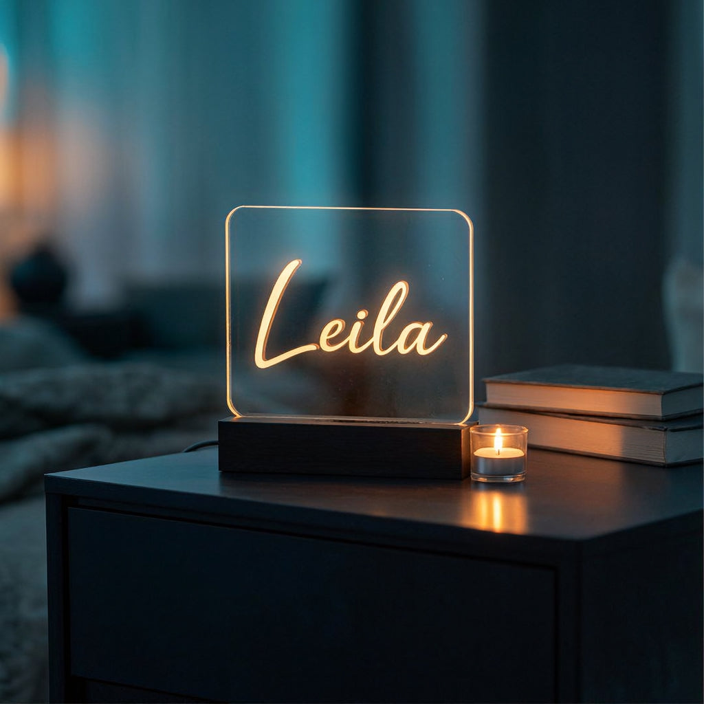 ACRYLIC NAME LAMP