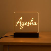 Personalised LED Name Lamp – Custom Acrylic Light