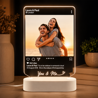 Custom Instagram Style 3D Led Night Light, Instagram Photo Lamp