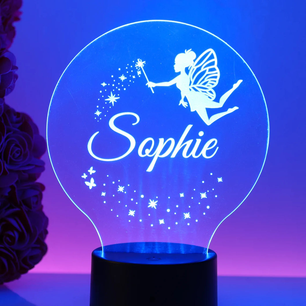 Personalised Kids Lamp | Led Night Light Lamp | Custom Baby Gift | Nam ...