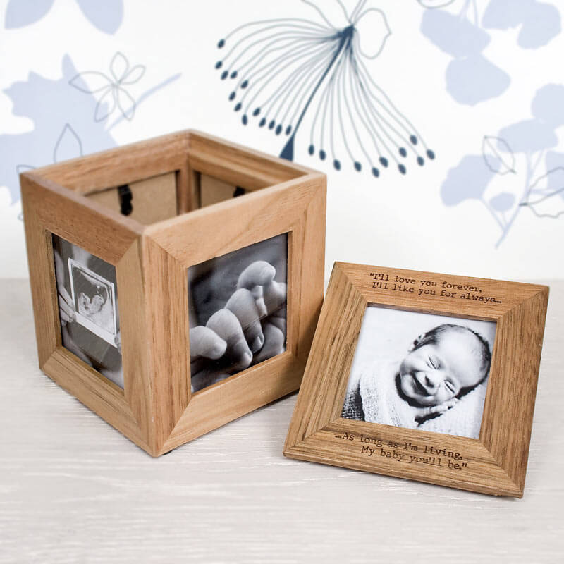 Personalised Photo Frame Keepsake Box - My Art