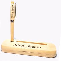 Executive Wooden Pen With Engraved Name - My Art