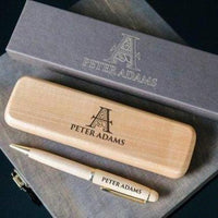 Executive Wooden Pen With Engraved Name - My Art