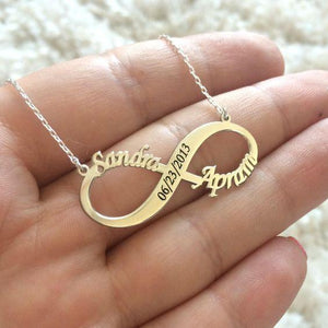 Custom Infinity  Name Necklace