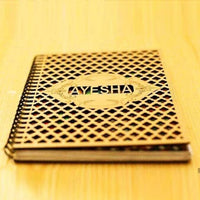 CUSTOMIZE YOUR OWN WOODEN NOTEBOOK WITH PEN - My Art
