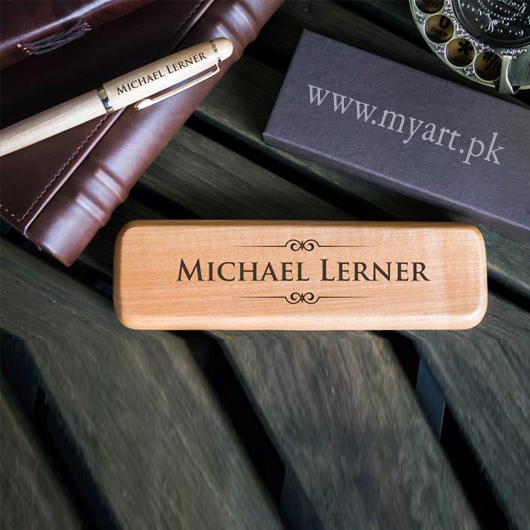 Executive Wooden Pen With Engraved Name - My Art
