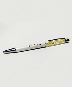 Crystal Diamond Pen With Engraved Name - My Art