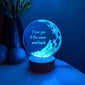 Personalized 3D Illusion LED Moon LAMP(10 Inches Height x 8-inch Width) - My Art