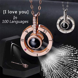 I Love You In 100 Languages Ring | Necklace - My Art