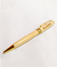 Executive Wooden Pen With Engraved Name - My Art