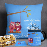 Grow Old Anniversary Gift Deal – Blue - My Art