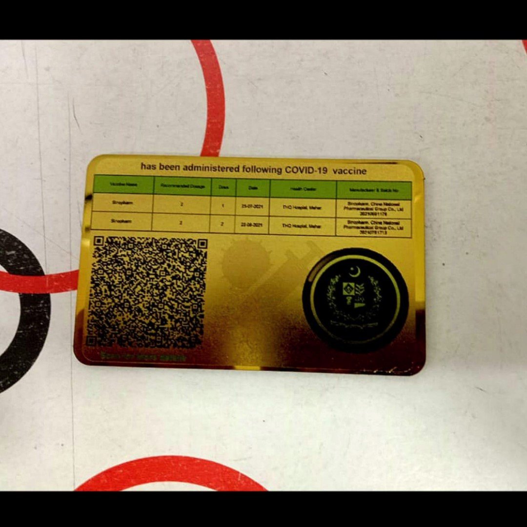 Gold Plated-Metal-Card