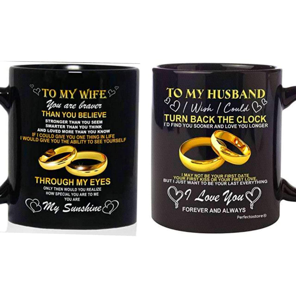 Wife Husband Couples Mugs