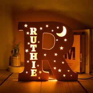 LED Night Light Letter | Personalized Name Gift