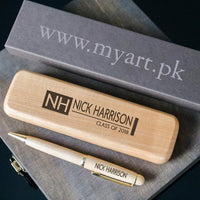 Executive Wooden Pen With Engraved Name - My Art