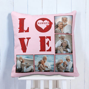Love Always Personalised Cushion - My Art