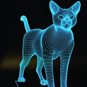 Cat 3D Lamp