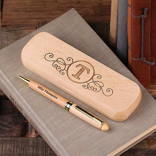 Executive Wooden Pen With Engraved Name - My Art