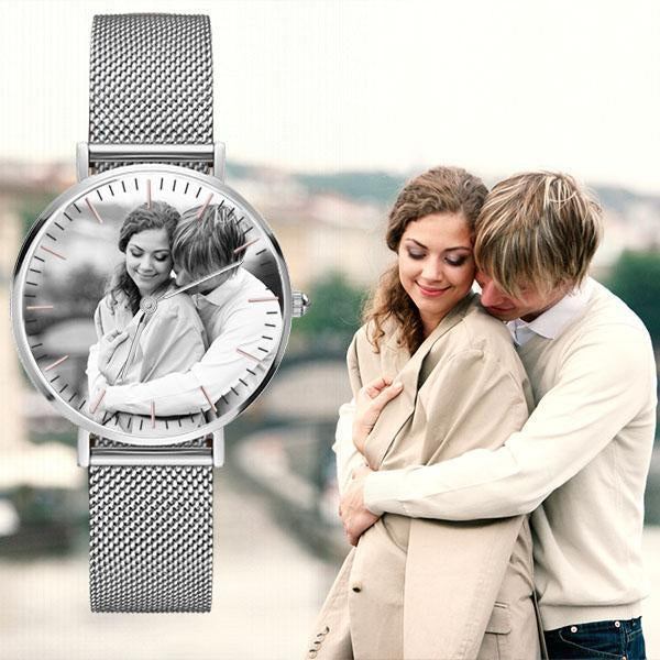 Personalized Metal Wrist Watch - My Art